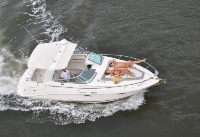 Rinker yacht in Goa 2