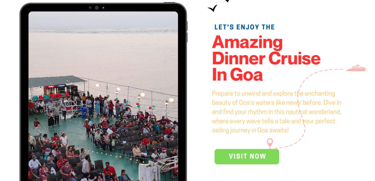 Come for the views, stay for the feast! The culinary journey is a highlight of any Goan cruise in goa