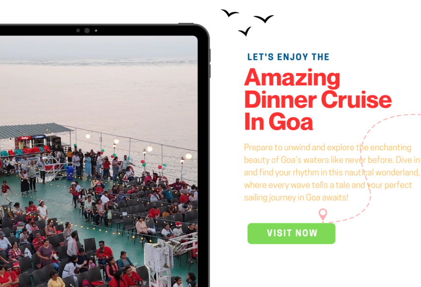 Come for the views, stay for the feast! The culinary journey is a highlight of any Goan cruise in goa