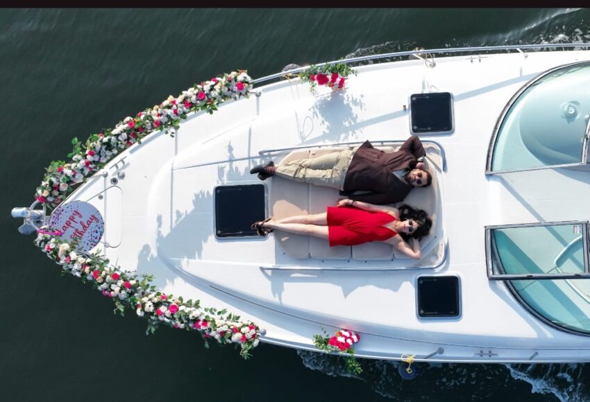 yacht in goa